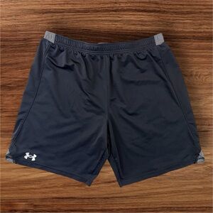 Under Armour Men’s Athletic 8” Black Shorts. Size XL